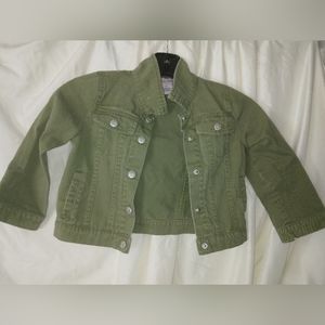 Girls size 6x olive green jacket